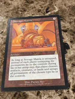 STORAGE MATRIX Magic MTG Urza's Destiny LP - Image 1