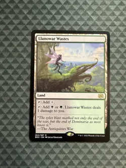 MTG Llanowar Wastes #264/287 Rare The Brothers’ War (BRO) - Image 1