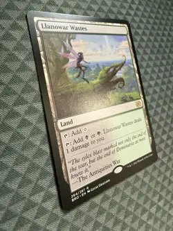 MTG Llanowar Wastes #264/287 Rare The Brothers’ War (BRO) - Image 2