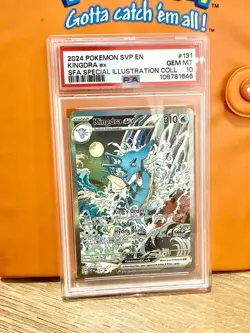 Kingdra EX 131 Shrouded Fable Pokemon Special Illustration Promo PSA 10 Gem Mint - Image 3