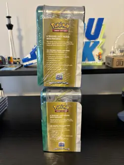 LOT OF 2 Pokemon TCG Arceus Collector Chest Lunchbox Tin Spring 2022 sealed - Image 3