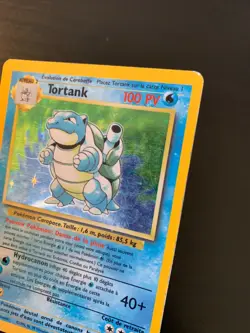 Carte Pokemon : Tortank 2/102 Set de Base Edition 2 Wizards Francaise - Image 3