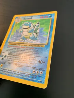 Carte Pokemon : Tortank 2/102 Set de Base Edition 2 Wizards Francaise - Image 4