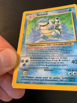 Carte Pokemon : Tortank 2/102 Set de Base Edition 2 Wizards Francaise - Image 5