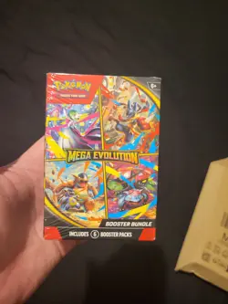 Pokemon Mega Evolutions Booster Bundle 6 Pack Sealed New Packs tcg rare box - Image 4
