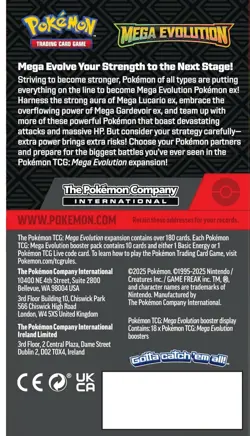 Pokemon Mega Evolutions Half Booster Box 18 Packs |SAME DAY DISPATCH✅ - Image 3