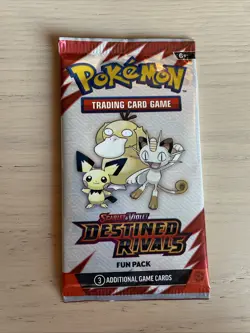 1x Pokemon Scarlet & Violet Destined Rivals Fun Booster Pack Factory Sealed - Image 1