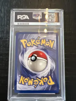 Pokemon Dark Alakazam Team Rocket 1st Edition NON Holo Rare #18 PSA 9 -805J2 - Image 2