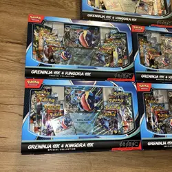 Lot Of 5 Pokemon Greninja and Kingdra Ex Special Collection Box - Image 2