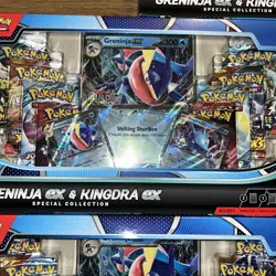 Lot Of 5 Pokemon Greninja and Kingdra Ex Special Collection Box - Image 3