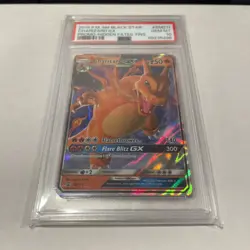 PSA 10 Gem Mint Charizard GX SM Black Star Promos Holo Pokemon SM211 - Image 1