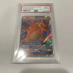 PSA 10 Gem Mint Charizard GX SM Black Star Promos Holo Pokemon SM211 - Image 2