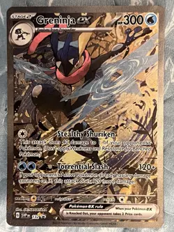 Greninja ex 132 Scarlet & Violet Black Star Promo Pokemon TCG Holo 🔥 📈 - Image 1