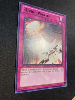 Divine Wrath BP01-EN054 - 1st Edition - Rare - LP - Image 2