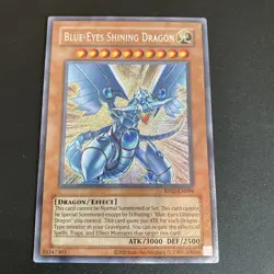 Yugioh - Blue-Eyes Shining Dragon RP02-EN096 Retro Pack 2 SECRET NM X1 - Image 1