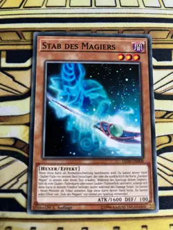 Yugioh Stab des Magiers Common LED6-DE008 - Image 1