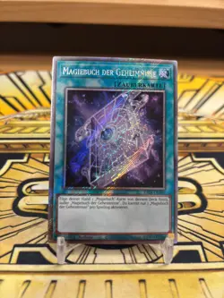Yugioh Magiebuch der Geheimnisse RA04-DE189 Platinum Secret Rare - Image 1