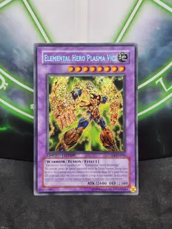 Yugioh Elemental Hero Plasma Vice CT04-EN006 Secret Rare NM - Image 1