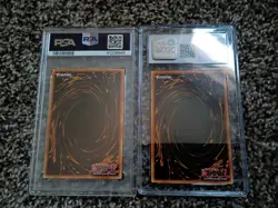 Yu-Gi-Oh! Dark Magician And Exodia DDS 002, 003 Dark Duel Stories PSA 6 CGC 7.5 - Image 3