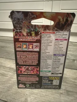 Konami Yu-Gi-Oh TCG The Crimson King Structure Deck Sealed Brand New 1st Edition - Image 2