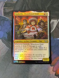 Arabella, Abandoned Doll - Foil | 7% Off 2+ | Duskmourn | NM | MTG - Image 1