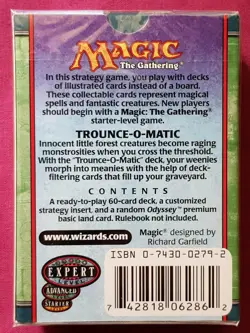 Magic The Gathering ODYSSEY TROUNCE-O-MATIC New Sealed Theme Deck MTG - Image 3