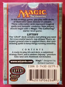 Magic The Gathering ODYSSEY LIFTOFF New Sealed Theme Deck MTG - Image 2
