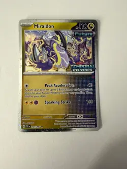 Pokemon TCG - Miraidon TEF 121/162 Cosmos Foil VLP (Stellar Crown Blister Promo) - Image 1