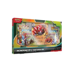 Pokemon Trading Card Game Incineroar ex and Torterra ex Special Collection Box - Image 1