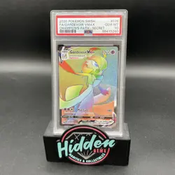 2020 Pokemon Gardevoir VMAX Secret Rare 076/073 PSA 10 (Champion's Path) - Image 1