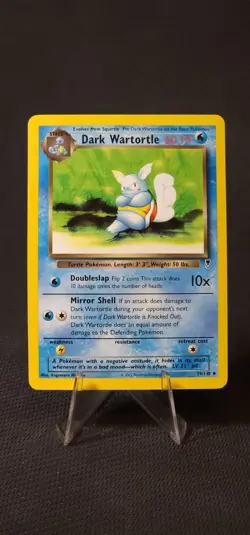 Pokemon Dark Wartortle 46/82 Team Rocket Regular NM - Image 1