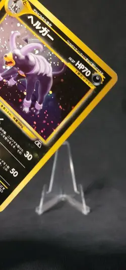 Pokemon Houndoom Crossing the Ruins... Holo #229 (Japanese) LP - SWIRL- - Image 3