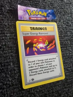 Pokemon Super Energy Removal 79/102 Base Set 1st Edition Unlimited Shadowless NM - Image 3