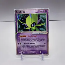 Celebi ex (Holo) 017/017 POP Series 2 Holo Pokemon TCG - MP - Image 1
