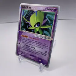 Celebi ex (Holo) 017/017 POP Series 2 Holo Pokemon TCG - MP - Image 2