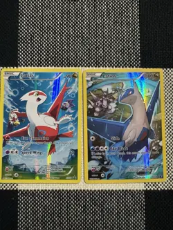 Pokemon TCG Latios and Latias Black Star Promos Holo Card XY78 XY79 - Image 1