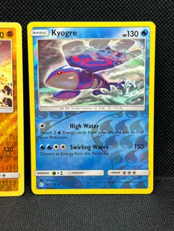 Pokemon Tcg Groudon 113/236 & Kyogre 53/236 Cosmic Eclipse Reverse Holo - Image 3