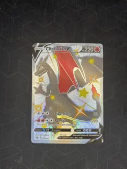 Pokemon TCG Charizard v Champions Path 79/73 Secret Rare NM Condition - Image 1