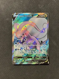 Pokemon TCG Hisuian Goodra V 187/196! NM Condition! See Description! - Image 1