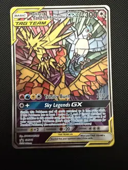 Moltres & Zapdos & Articuno GX - SM210 - Black Star Promo - Pokemon TCG - Image 1