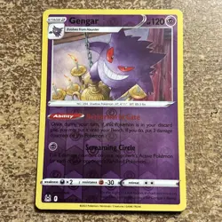 Gengar 66/196 Lost Origin Reverse Holo Rare Pokemon Card TCG 066/196 Pokemon - Image 1