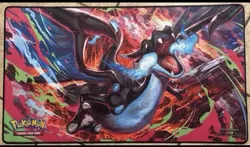 Pokemon Mega Charizard UPC Playmat Phantasmal Flames Ultra Premium Play Mat - Image 1