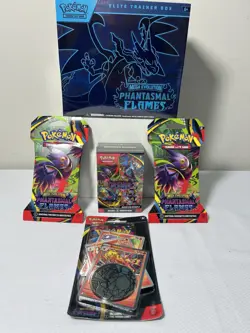Pokemon TCG Phantasmal Flames Lot of 5 Items as Pictured All New Factory Sealed - Image 2