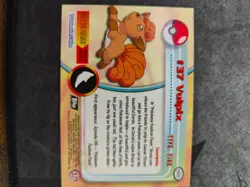 Vulpix #37 Topps Black Label TV Animation Edition Non Holo Pokemon TCG 1999 - Image 3