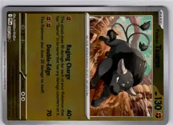 Paldean Tauros 048/094 Reverse Holo Phantasmal Flames Pokemon TCG Card - Image 5