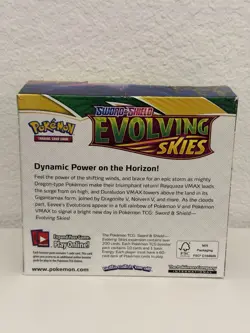 Pokemon Sword & Shield Evolving Skies Booster Box Empty x8 820650818776 - Image 2