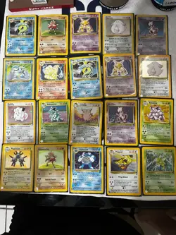 Lot of Vintage Pokemon Holo Cards and Promos - Image 1