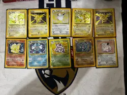 Lot of Vintage Pokemon Holo Cards and Promos - Image 2