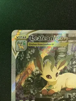 2023 Pokemon Crown Zenith Leafeon VStar Galarian Gallery #GG35/GG70 *see photo* - Image 3