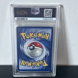 1999 Pokemon Base Set Blastoise Holo - Shadowless - PSA 3 - Image 4